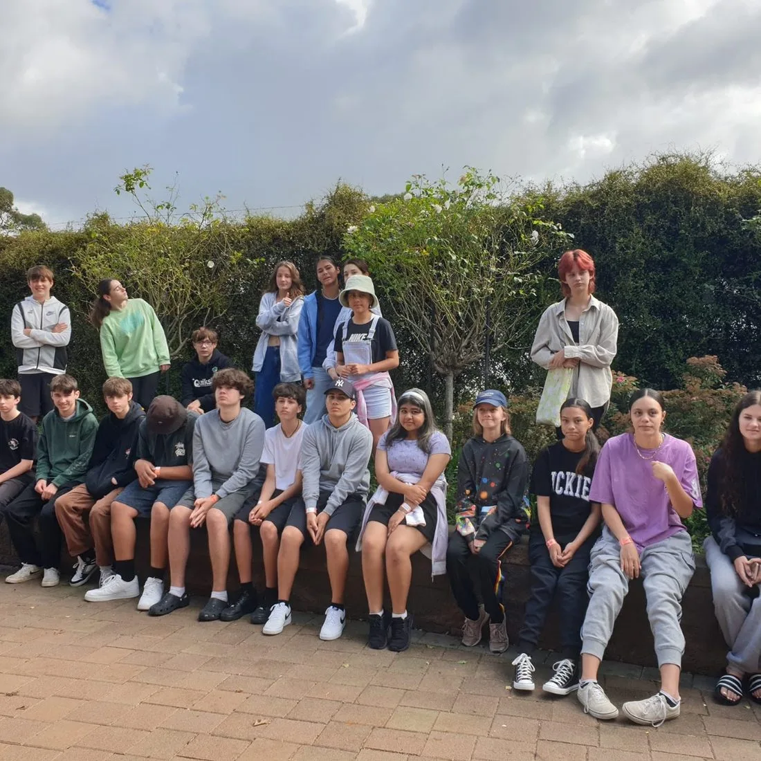 CODA youth group on an outdoor trip
