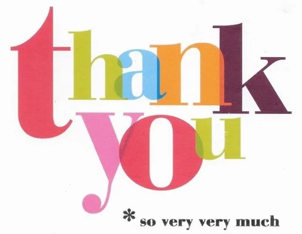 A handwritten thank-you note or card from a SignWest student